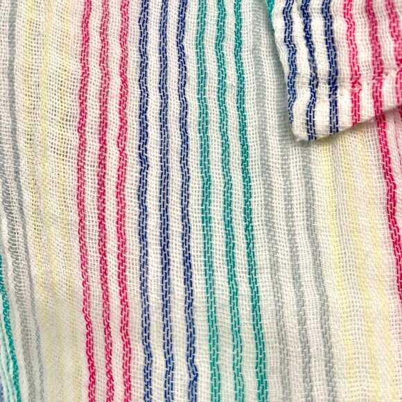 Rails Ellis Iris mult-color rainbow striped shirt - Picture 6 of 11